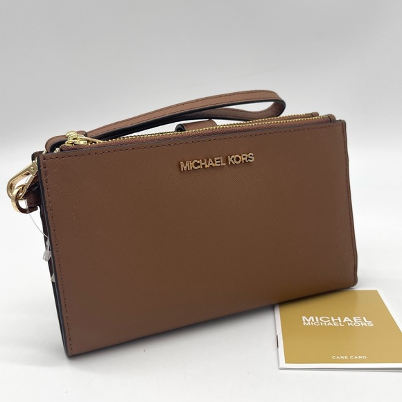 Michael Kors Large Double Zip Wallet Wristlet - Picture 2 of 6